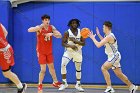 MBBall vs Clark  Wheaton College Men’s Basketball vs Clark in the first round of NEWMAC tournament. - (Photo by Keith Nordstrom) : Wheaton, basketball, NEWMAC